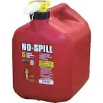 (1)-5 Gal. Self-Venting Plastic Gas Can   No Spill LLC  1460