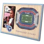 YouTheFan NFL Tennessee Titans 3D StadiumViews Picture Frame, 8 x 12 in