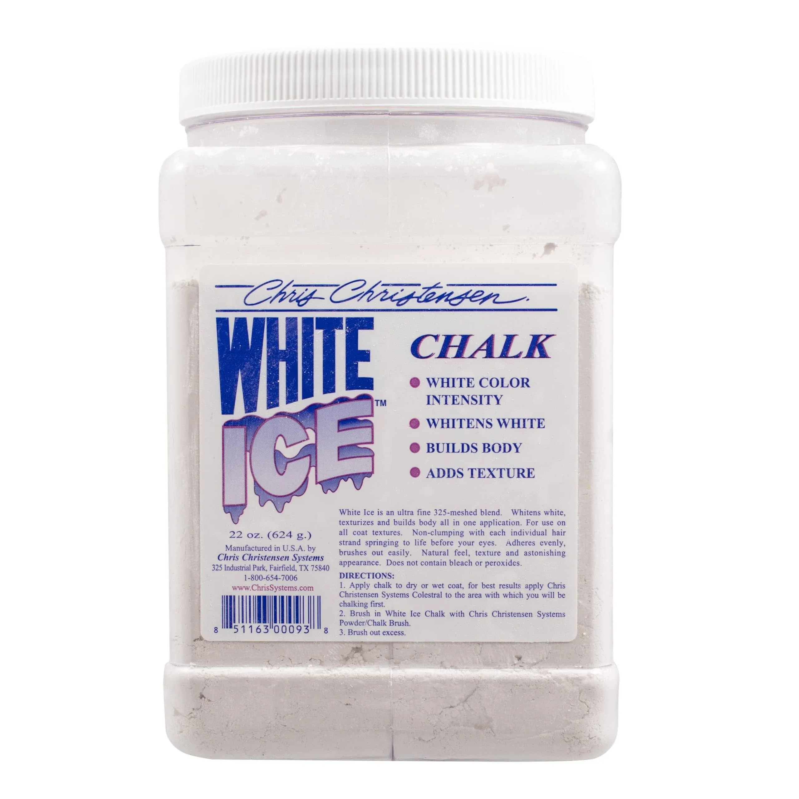 Chris Christensen White Ice Chalk 22oz