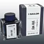 Sailor Bottled Ink - Souboku Blue Black Pigmented - 50ml 13-2002-244  Japan