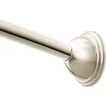 Moen CSR2160NL Polished Nickel Adjustable Curved Shower Rod