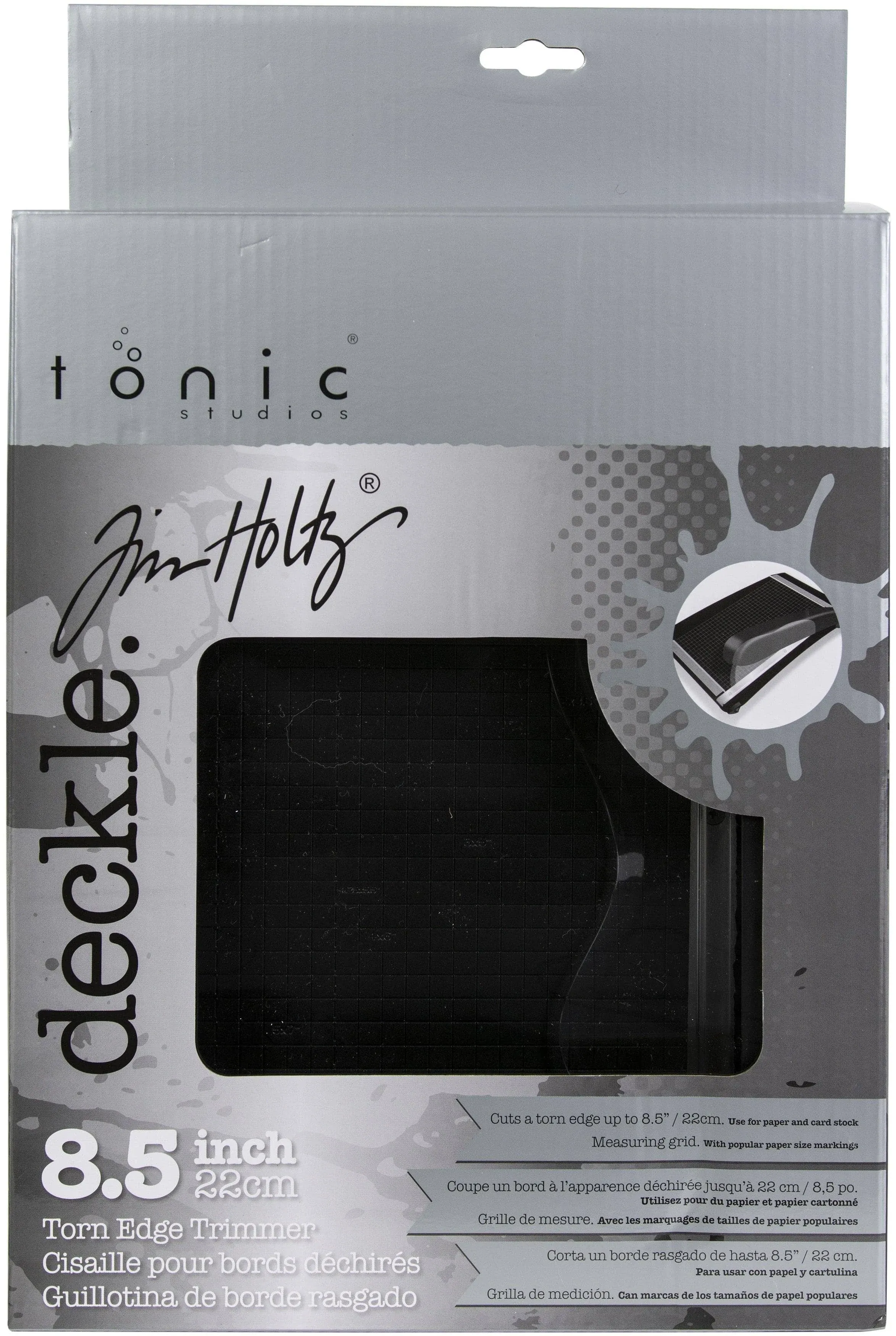 Tim Holtz - Tonic DECKLE CUTTER White.