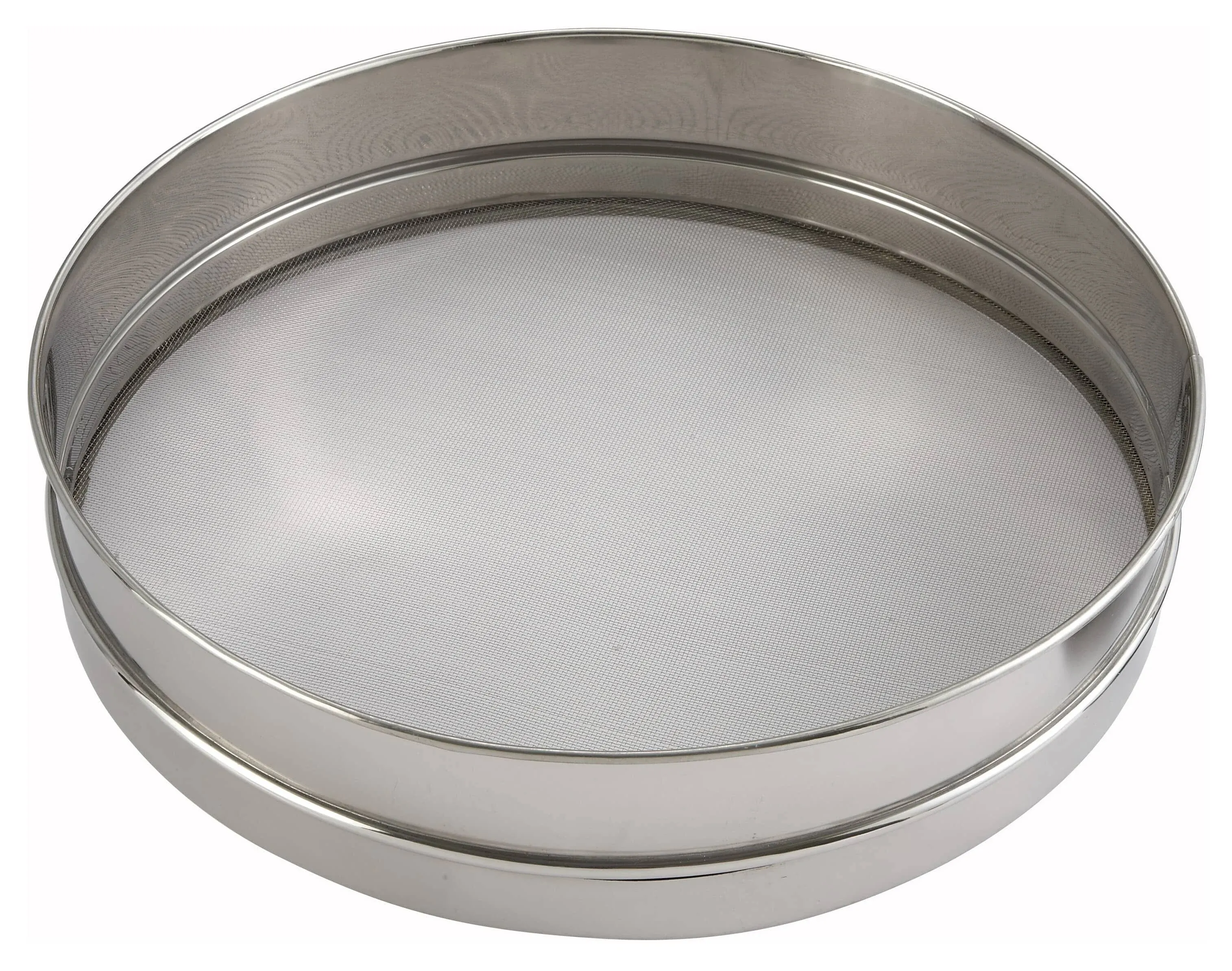 Winco SIV-16 Stainless Steel Sieve - 16"