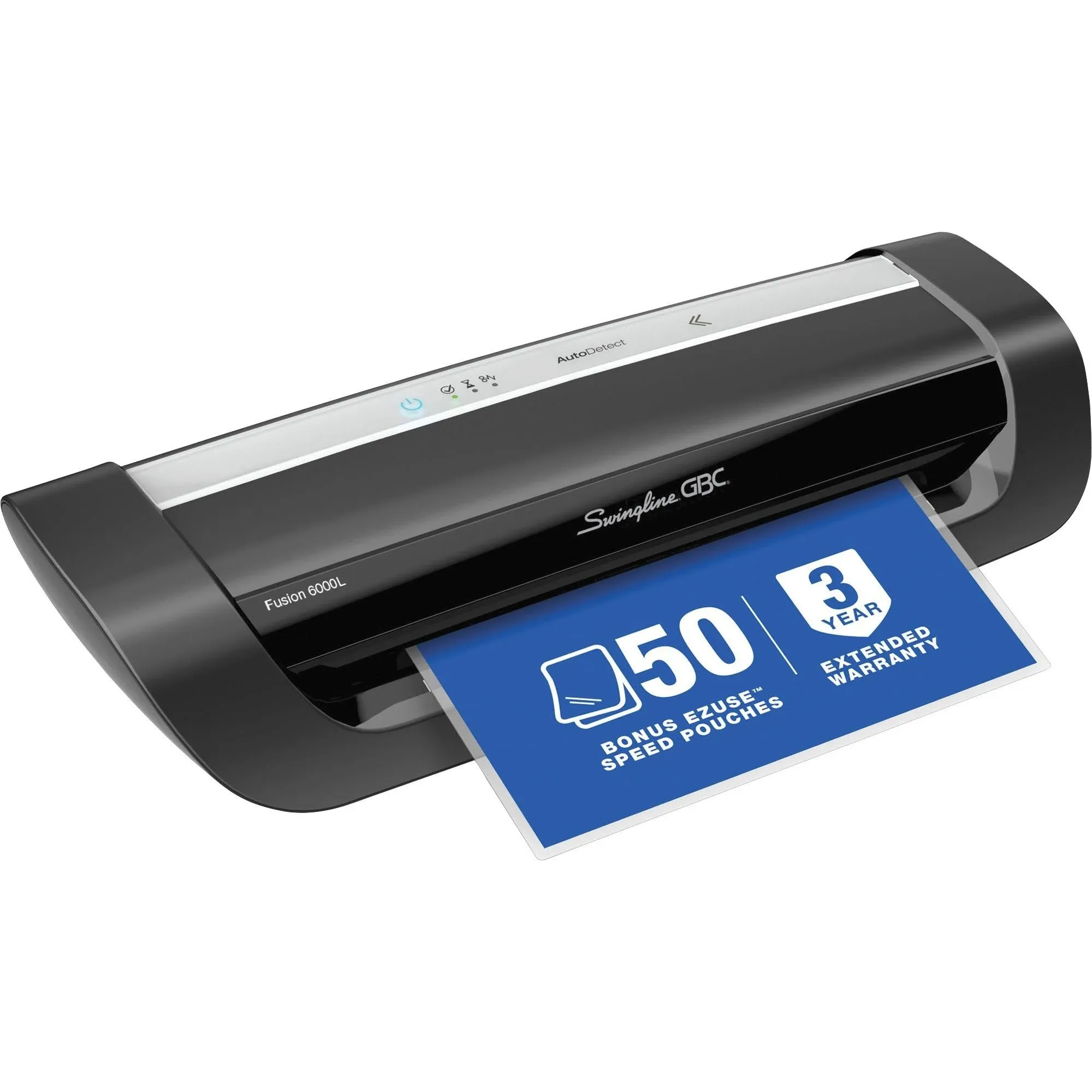 GBC Fusion 6000L 12&#034; Laminator, 1 Min Warm-Up, 3-10 Mil, Includes 50 EZUse