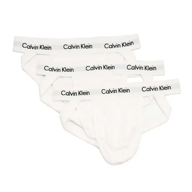 Calvin Klein Men's Cotton Stretch 3-Pack Jock Strap