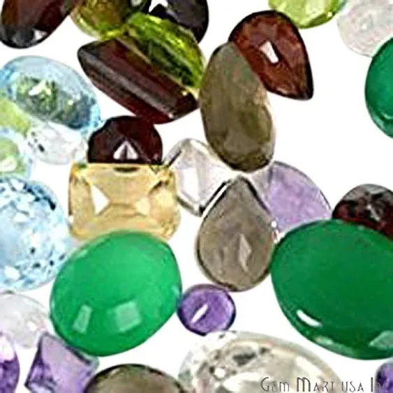 Mixed Gemstone, 100% Natural Faceted Loose Gems, Wholesale Gemstones, 