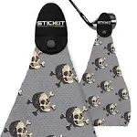 Stickit Magnetic Golf Towel, Skulls