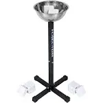 Gym Chalk Stainless Steel Bowl Stand w/ 8 Blocks