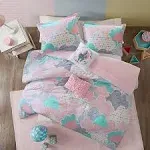 Urban Habitat Kids Cloud Cotton Printed Comforter Set Pink Full/Queen