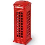 DS. DISTINCTIVE STYLE Retro Home Decor London Souvenirs 7 Inch British Telephone Booth Piggy Bank