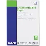 Epson Corporation - Epson Photo Paper - A3 - 11.70" X 16.50" - 192 G/M - Matte - 104 Brightness - 50 Sheet - White "Product Category: Supplies/Printing Media"