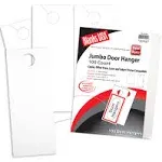 4.25" x 11" Door Hanger on 8.5" x 11", 67 Lb. Bristol Cover, 100/pack