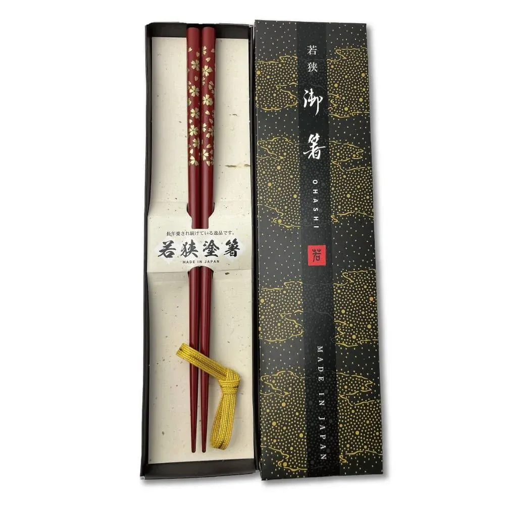 Premium Japanese Chopsticks Reusable  Made in Japan  Traditional Lacquer Art W