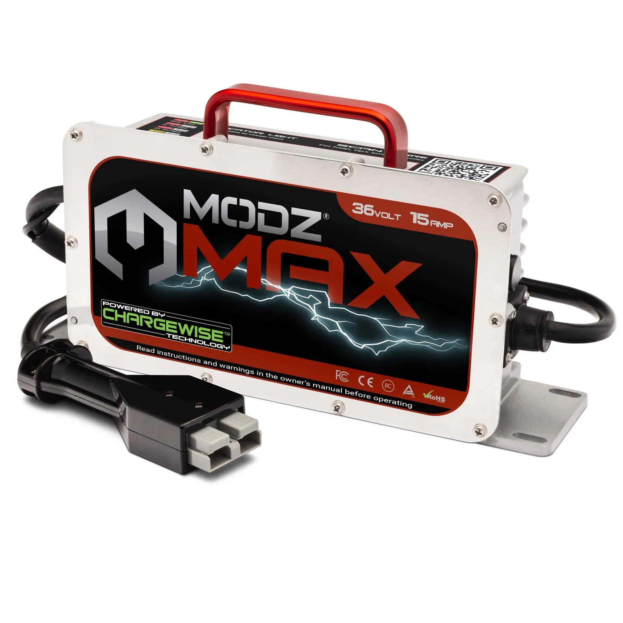 MODZ Max 36 15 AMP EZGO Marathon Battery Charger for 36 Volt Golf Carts