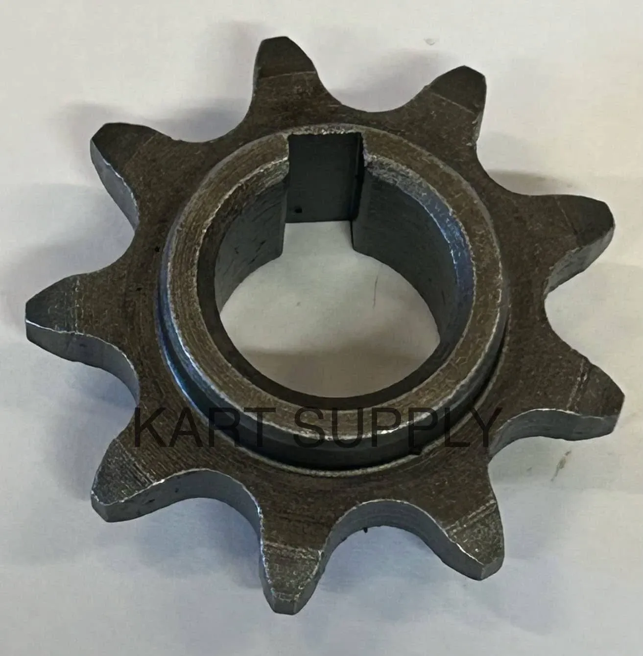 Sprocket 9 Tooth C Type, 40/41/420 Chain, 5/8 Bore, 3/16 Keyway.