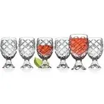 Pineapple Shot Glasses (set Of 6) In Clear