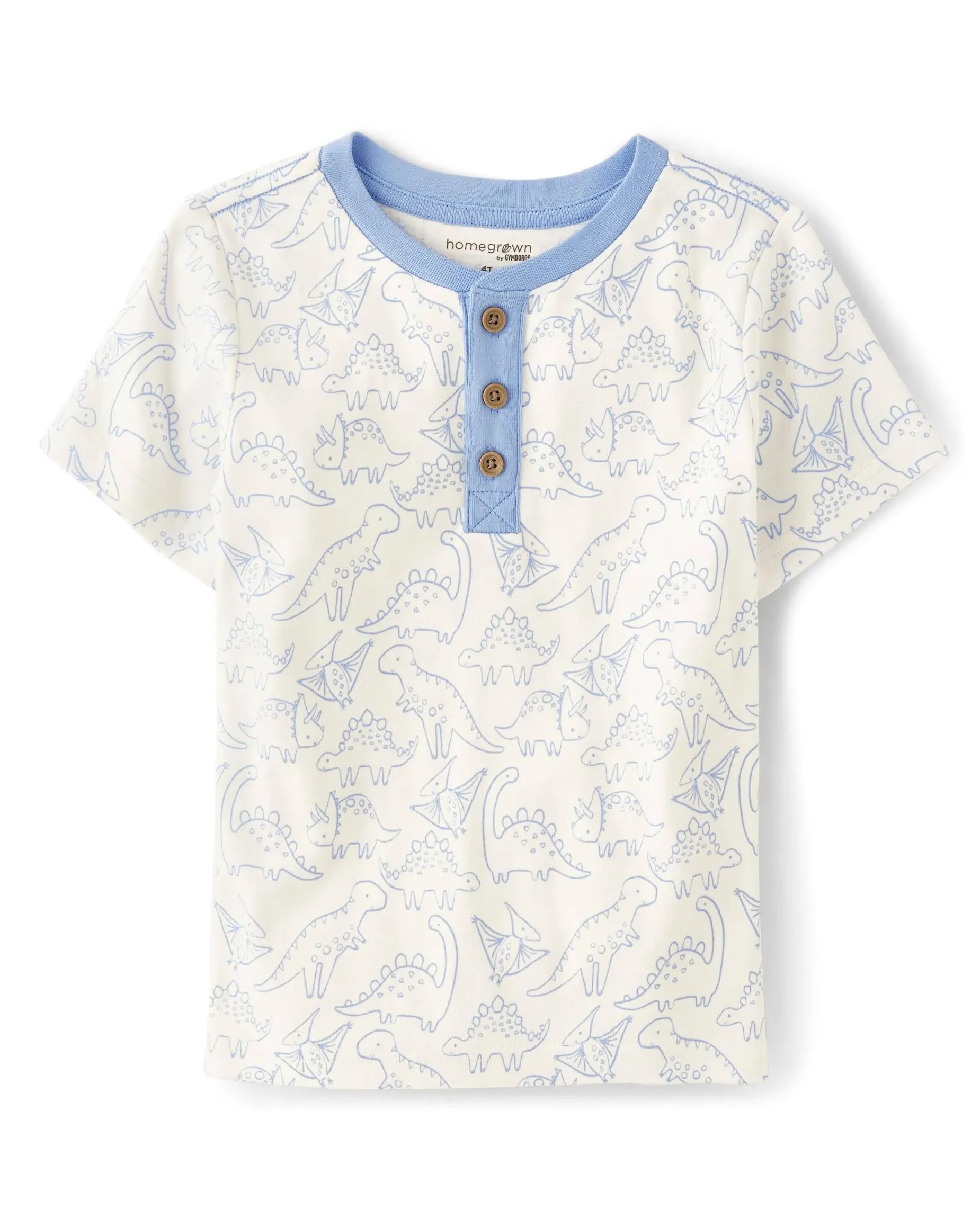 Gymboree Boys' and Toddler Short Sleeve Henley T-Shirt