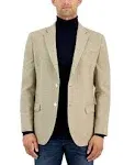 Nautica Men's Modern-Fit Solid Herringbone Tweed Sport Coat