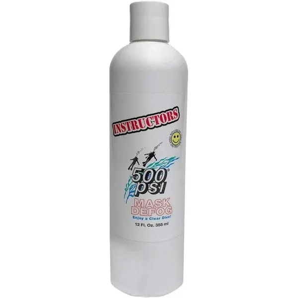 500-PSI Instructor Mask Defog 12 oz.