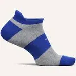 Feetures High Performance Max Cushion No Show Tab Boost Blue / S