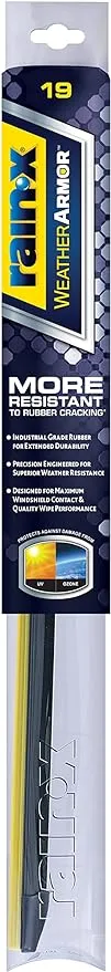 Wiper Blade: 19", Premium Beam, Resistance To Rubber Cracking, Pack of 1