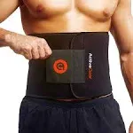 ActiveGear Waist Trimmer Belt for Stomach and Back Lumbar Support, Large: 9&#034; ...