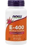 NOW- E-400 (Mixed Tocopherols) 100 Softgels