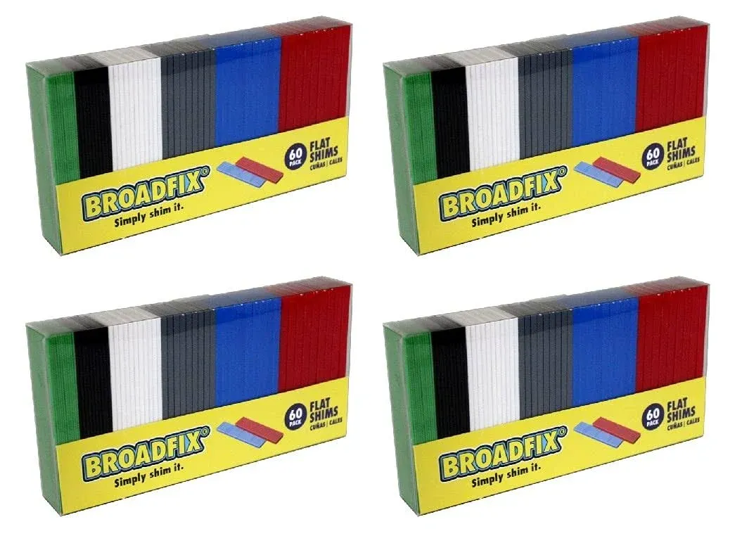 Broadfix STU60A-US Plastic Standard U Shims