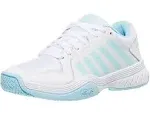 K-Swiss Women's Court Express Pickleball Shoes (White/Blue Glow)