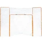 EZGOAL Folding Metal Lacrosse Goal And Rebounder