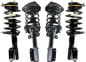 Autoshack Front & Rear Complete Struts and Coil Springs Set of 4 Replacement for 2004 2005 2006 2007 Pontiac Grand Prix 3.8L 5.3L V6 V8 FWD Cst40012