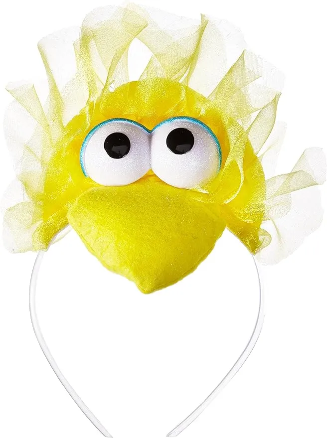 Sesame Street Womens And Teens Big Bird Headband Hat