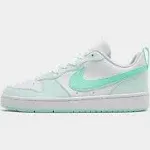 Nike Court Borough Low Recraft Big Kids' Shoes - White/Barely Green/Mint Foam