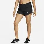 Women's Black/Black Nike Tempo Running Shorts - Xs