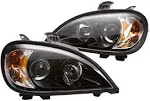 1ALHH00007-1996-17 Freightliner Columbia Driver & Passenger Side 2 Piece Headlight Set DEPO 340-1104P-ASN2