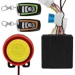 Sonew 12V Universal Motorcycle Alarm System Remote Control Engine Start 125dB