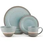 Pfaltzgraff Adina 16 Piece Dinnerware Set - Blue