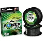 PowerPro Braided Spectra Fiber Microfilament Line 300 Yards - Moss Green - 80 lb.