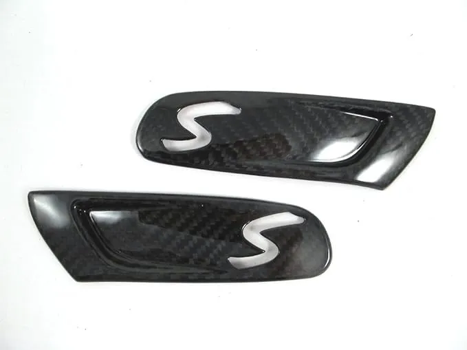 Dry Carbon Side Markers Scuttle Vent Overlay Cover For MINI COOPER F55/F56 S  | eBay