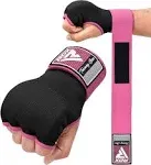 RDX Gel Boxing Hand Wraps Inner Gloves Men Women, Quick 75cm Long Wrist Straps, Elasticated Padded Fist Under Mitts Protection, Muay Thai MMA