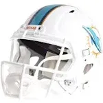 Riddell NFL Miami Dolphins Replica Full Size Speed Helmet, Team Colors, One Size