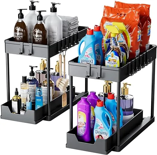 mosala Under Sink Organizers and Storage 2 Pack