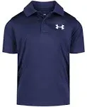 Boys' Under Armour Matchplay Solid Polo 6 Navy