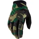 100% Brisker Gloves Large Camo/Black