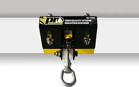 Pro Mountings I-Beam Heavy Fitness Bag Hanger IB-1100 Adjustable 4&#034; -5-3/4&#034;