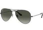 Ray-Ban Aviator RB3025 004/71 Gunmetal Sunglasses