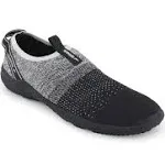 Speedo Men&#039;s Water Shoe Surfknit Pro Athletic Lightweight Shoes Black/Grey 8 US