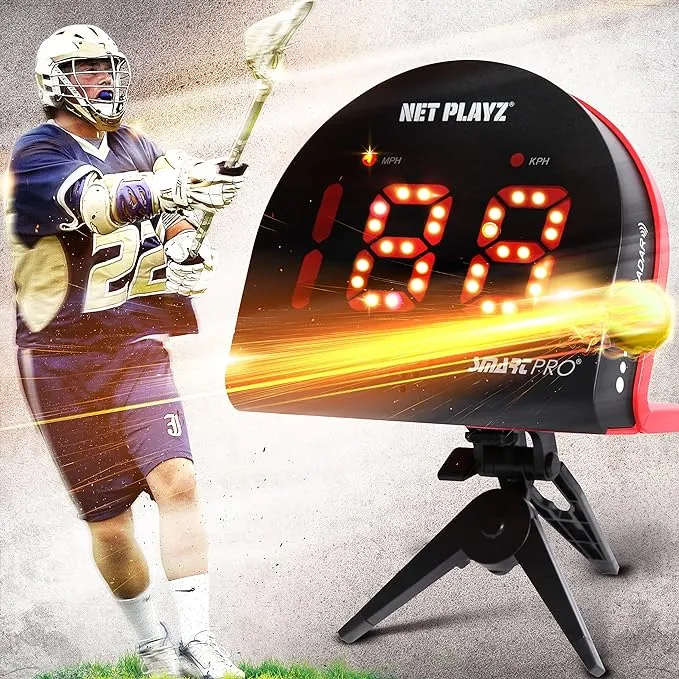 Lacrosse Radars - Shot Speed Detection Sensors, Training Equipment (Hands-Fre...