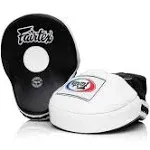 Fairtex FMV9 Contoured Focus Mitts, Black/White