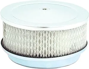 Spectre Performance (4780) 6-3/8" x 2-1/2" Chrome Air Cleaner